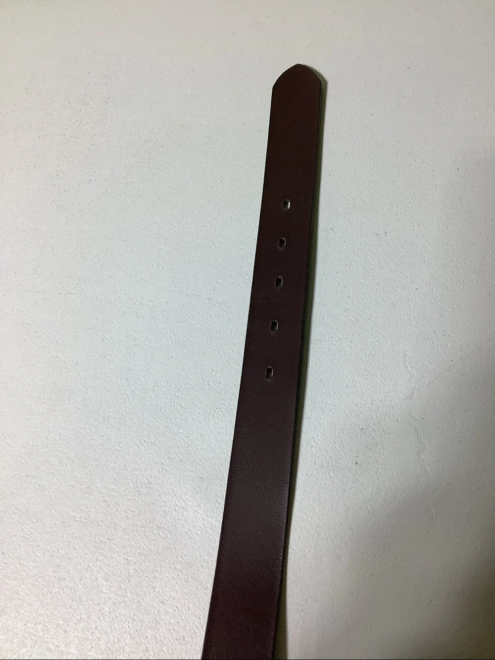 J. Crew reddish brown leather belt, size 32